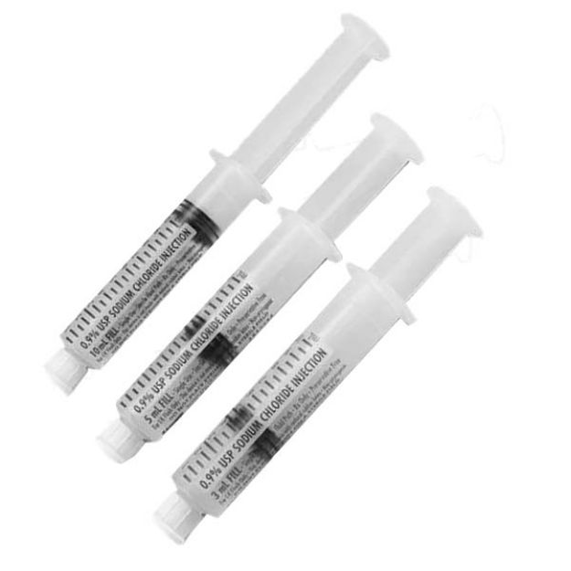 Picture of USP Normal Saline IV Flush 10ml Fill in 12ml Syringe Nurse Assist 1210-BP 400Ea/Cs(NU)