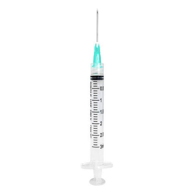 Picture of Sol-M 3ml LL With Needle 21GX1in 1832110 100Pc/Bx 8Bx/Cs(SO)
