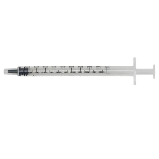 Picture of Syringe Luer Lock 3ml Dynarex 6988 100/Bx 10Bx/Cs (DY)