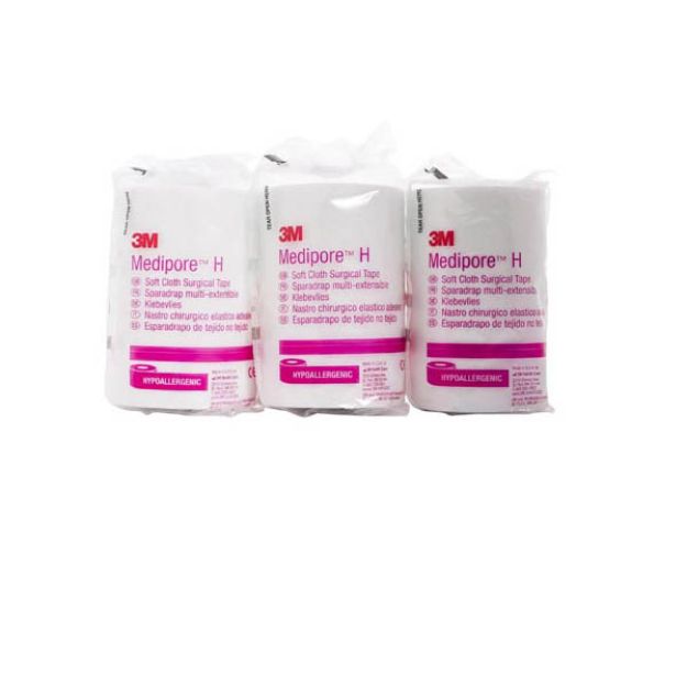 Picture of 3M Tape Medipore Adhesive 2864 4inX10yds 1/Rl 12Rl/Cs(MK)