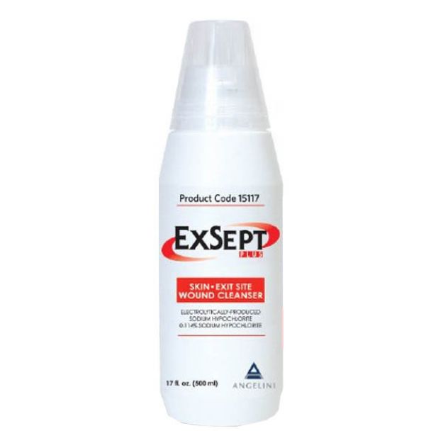 Picture of ExSept Plus Solution Wound Cleanser 100ml 15104 1/Ea 24Ea/Cs(IN)