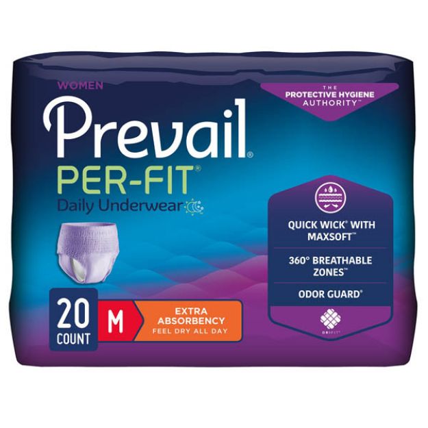 Picture of Underwear Pull O Prevail Per-Fit Women 34in to 46in Medium PFW-512 20Pc/Bg 4Bg/Cs (MK)