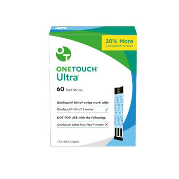 Picture of One Touch Ultra Test Strips LS02427301/B0B9HR9M4P 60ct /Bx(ON)