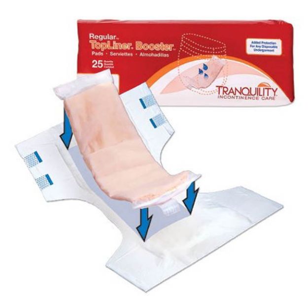 Picture of Pad Tranquility Top Liner Booster 23/4in x 14in  2070 25Pc/Bg 8Bg/Cs(MK)