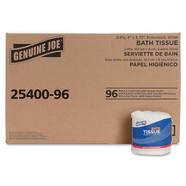 Picture of Tissue Bathroom White GJO2540096 400Sh/RL 96Rl/Cs(OF)