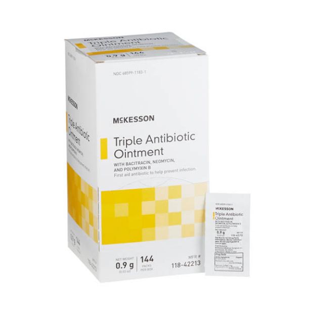 Picture of Triple Antibiotic Ointment .9mg 118-42213 144Ea/Bx 12Bx/Cs