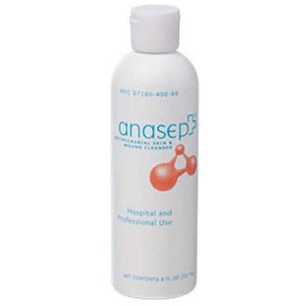 Picture of Anasept Antimicrobial Skin and Wound Cleanser 8oz (237ml)Dispensing Cap 4008C 1/Ea 12Ea/Cs